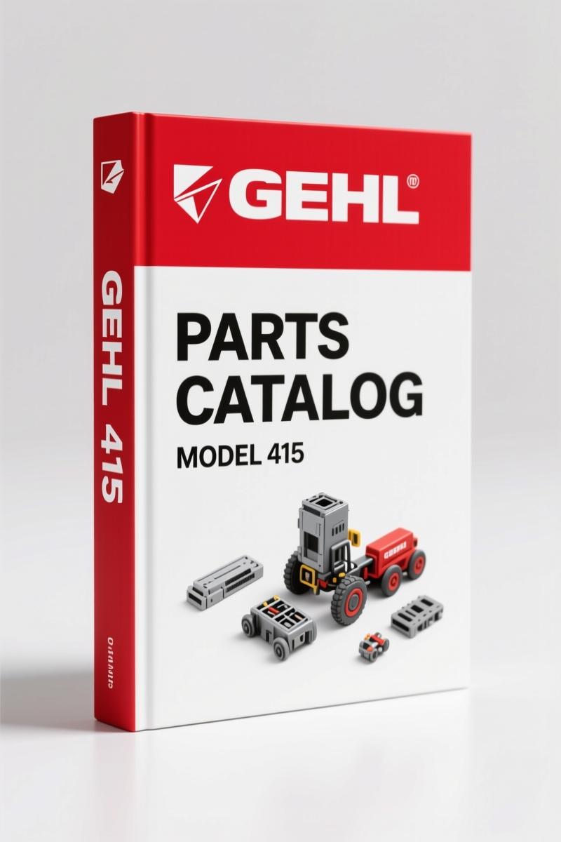 GEHL 408, 410, 412, 415, 417 Parts Catalog – OEM Factory Specs