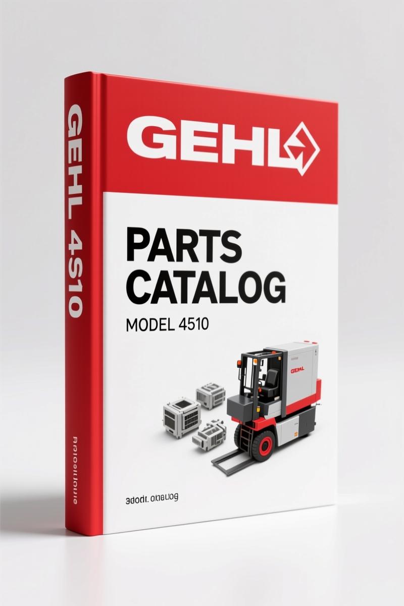 GEHL 4510 Parts Catalog – 80 Pages Factory Specs for Skid Loader
