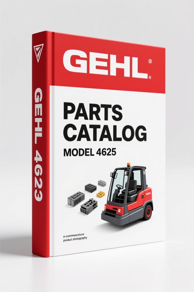 GEHL 4525, 4625 Parts Catalog – Factory Parts Identification