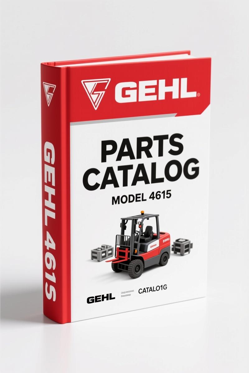 GEHL 4615 Parts Catalog – 88 Pages of Factory Part Numbers