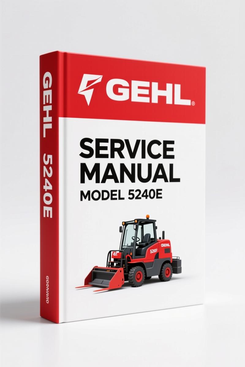 GEHL 4640E, 5240E, 2056 2012 Service Manual – 263 Pages | Factory Specs