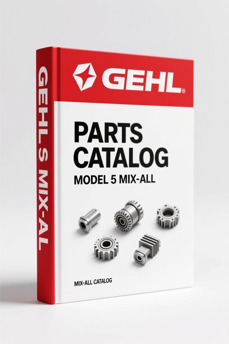 GEHL 5 MIX-ALL Parts Catalog – 56 Pages of OEM Factory Specs