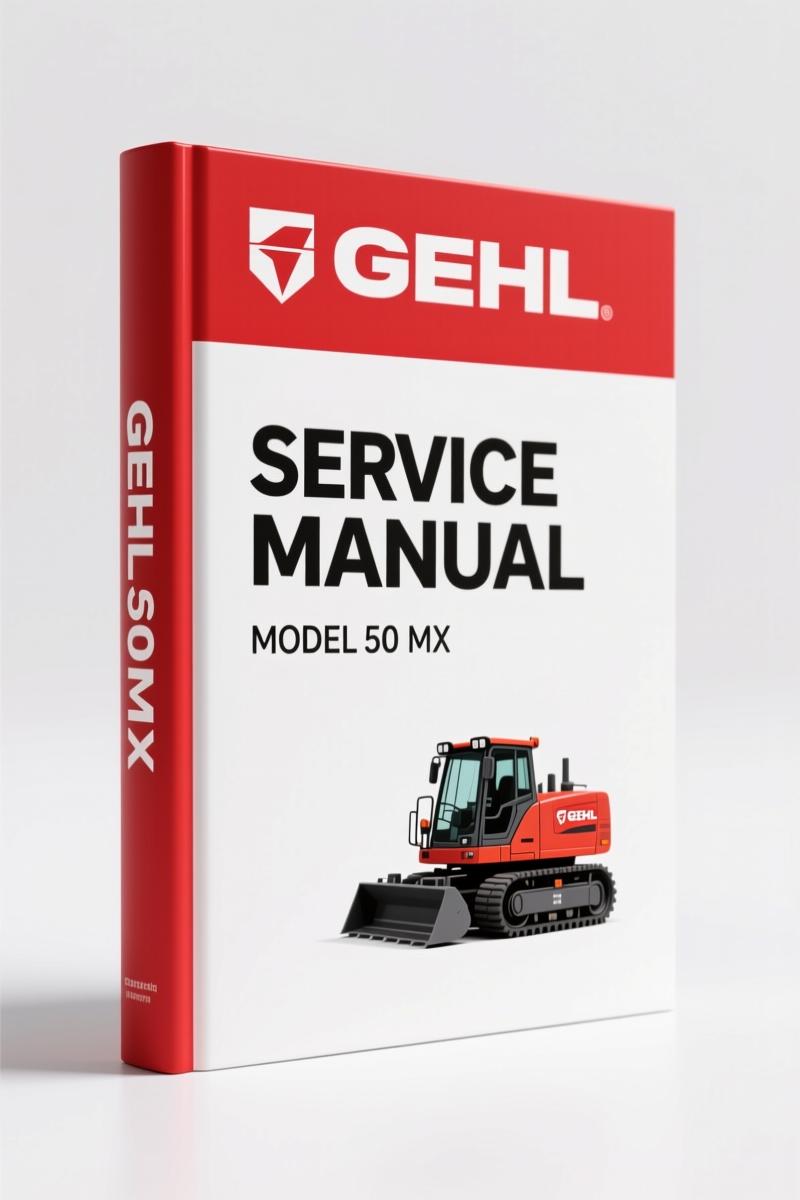 GEHL 50 MX Service Manual – Factory Specs for Mix-All Feedmaker