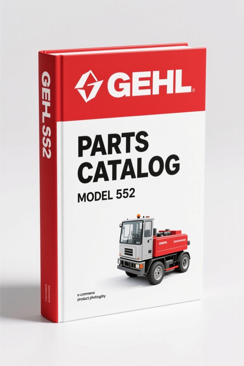 GEHL 552, 553 Parts Catalog – 180 Pages of Factory Specs