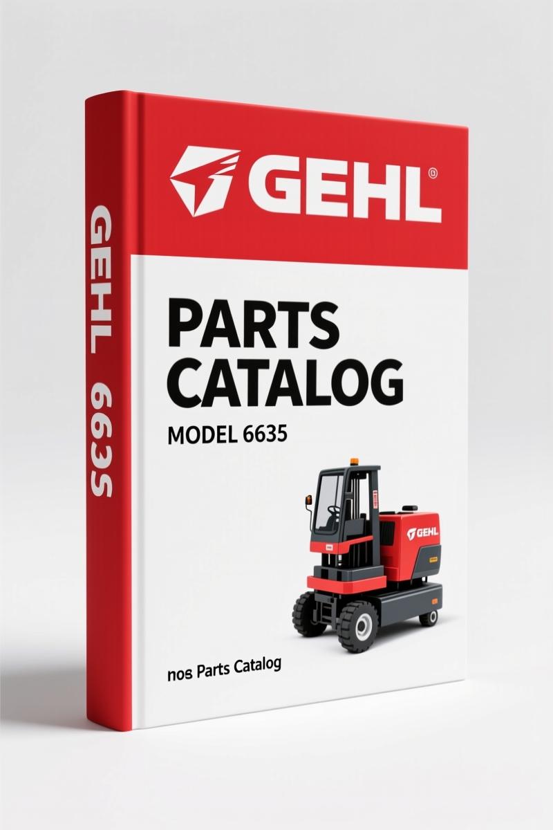 GEHL 5635, 6635 Parts Catalog – Factory Specs for Skid Loaders