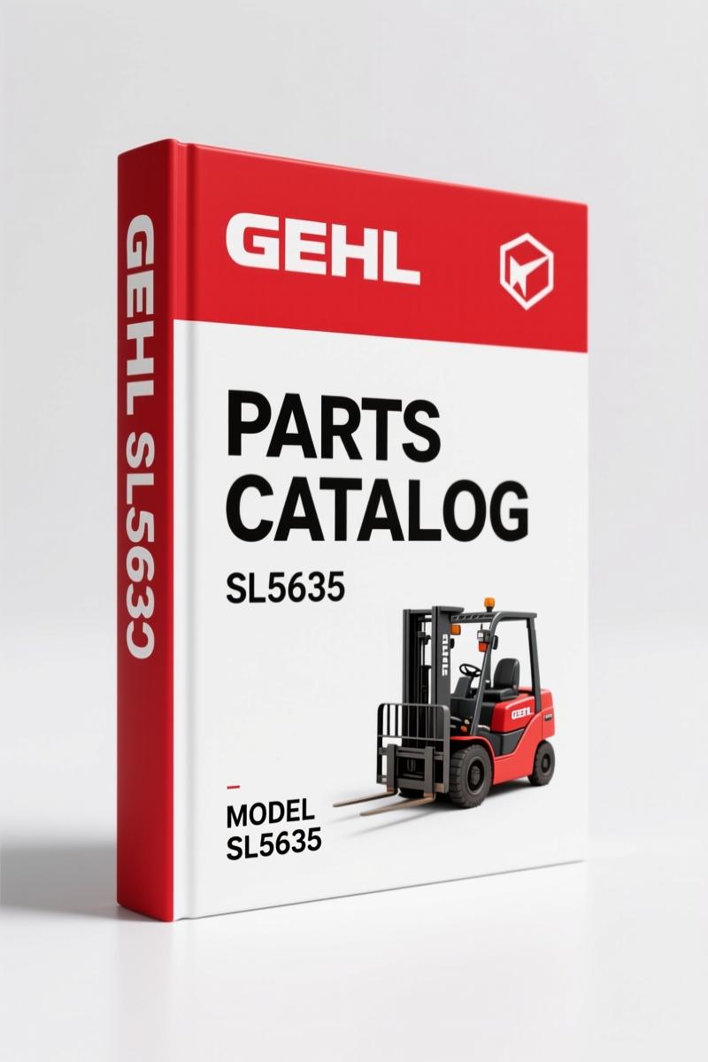 GEHL SL5635, SL6635, 5635 1999 Parts Catalog – OEM Engine Specs