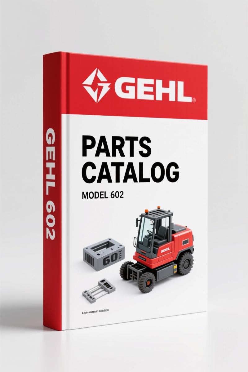 GEHL 602 2009 Parts Catalog – OEM Parts Identification Manual