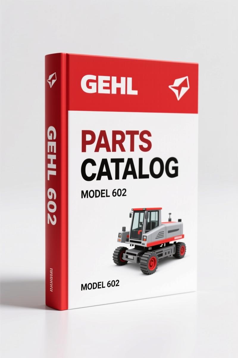 GEHL 602 Parts Catalog – 106 Pages | OEM Factory Specs