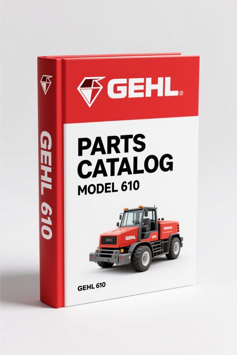 GEHL 610 Parts Catalog – OEM Factory Specs for Forage Box