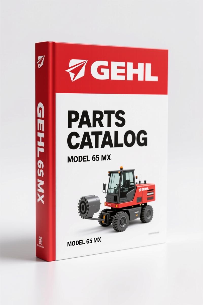 GEHL 65 MX Parts Catalog – OEM Factory Parts Identification Manual