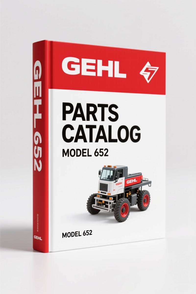 GEHL 652 Parts Catalog – OEM Factory Parts Identification