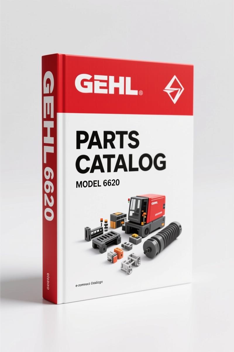 GEHL 6620 Parts Catalog – OEM Factory Parts Identification for Skid Loader