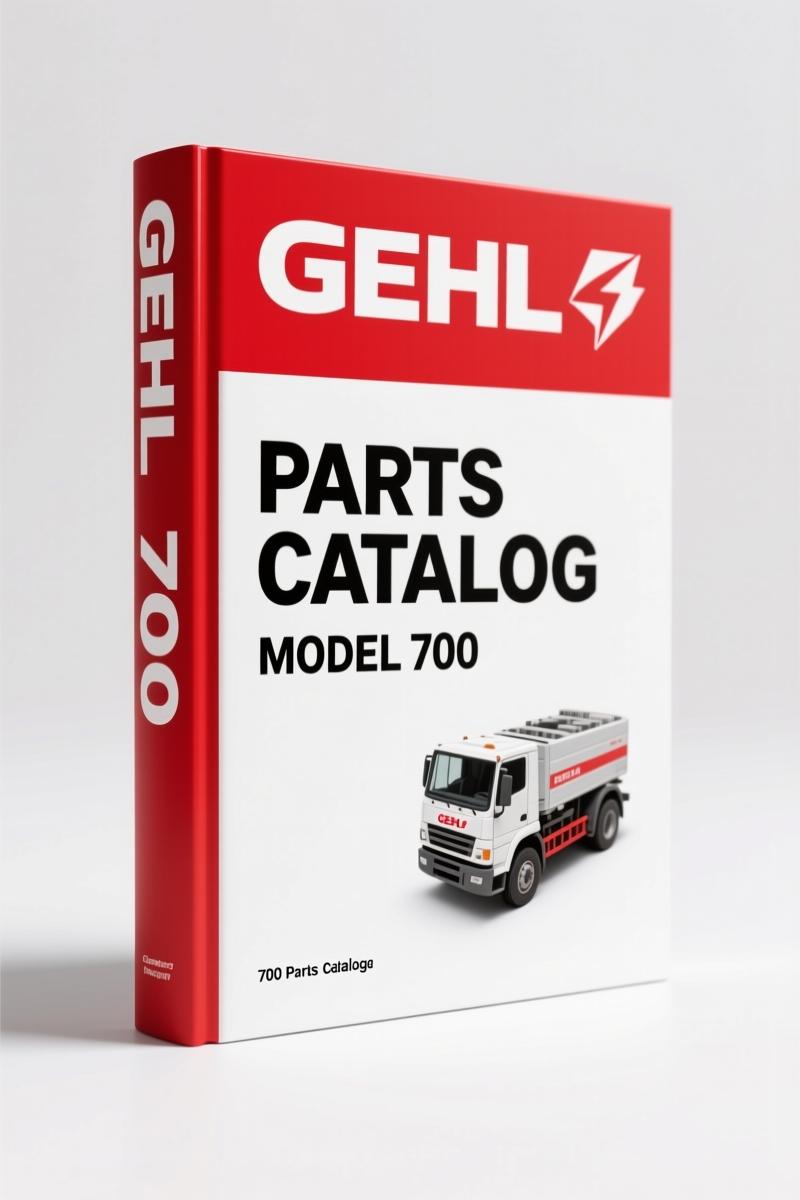 GEHL 700 Parts Catalog – 56 Pages of Factory Parts Data for Rake Repairs
