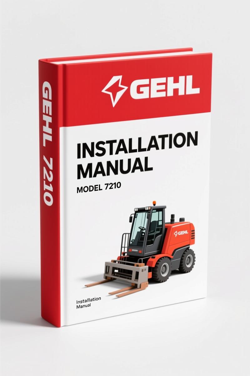 GEHL 7285-7500 Installation Manual – Factory Specs