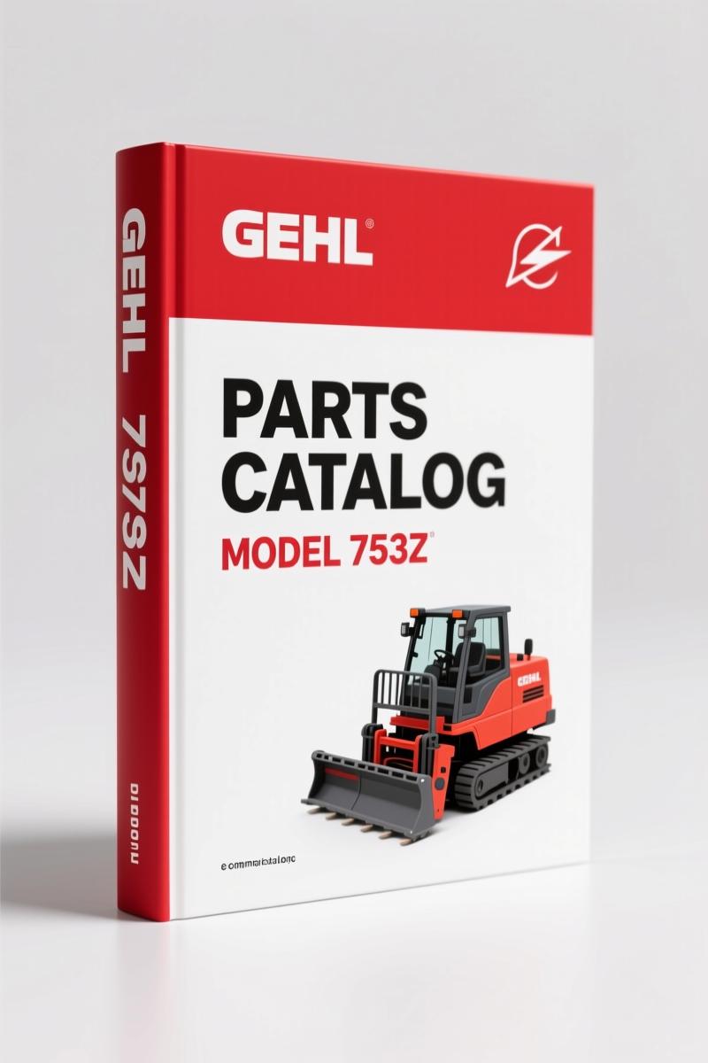 GEHL 753Z 2009 Parts Catalog – OEM Exploded Views & Specs