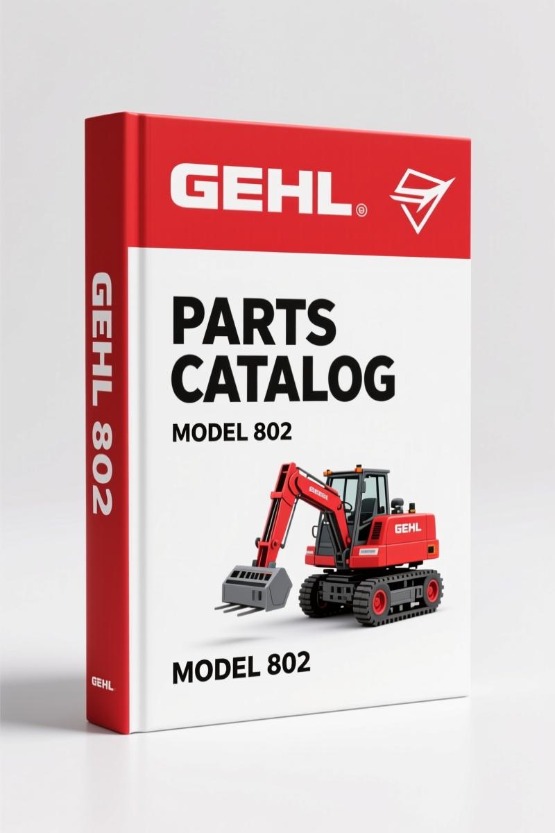 GEHL 802 Parts Catalog – 114 Pages OEM Exploded Views