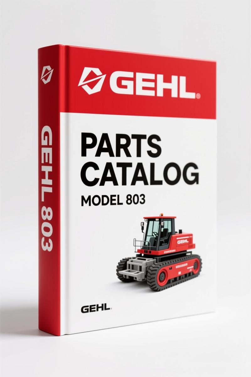 GEHL 803 2008 Parts Catalog – Factory Exploded Views & Torque Specs