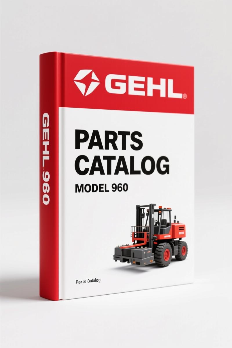 GEHL 960 Parts Catalog – OEM Factory Specs for Forage Box (48 Pages)