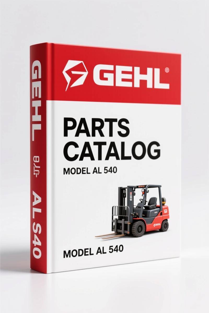GEHL AL 540 2010 Parts Catalog – 128-Page OEM Factory