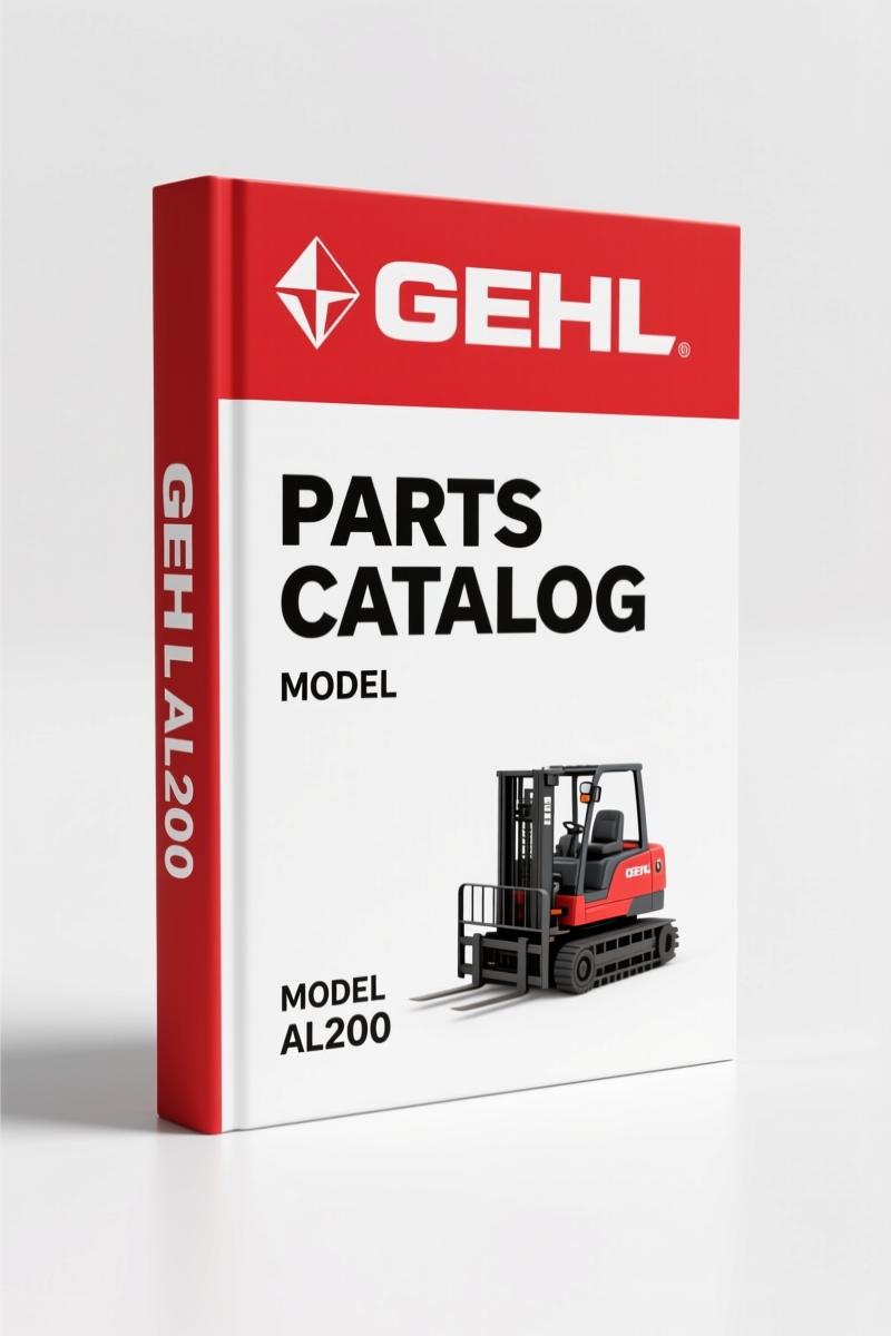 GEHL AL20DX AL200 Parts Catalog – 28 Pages Factory Specs