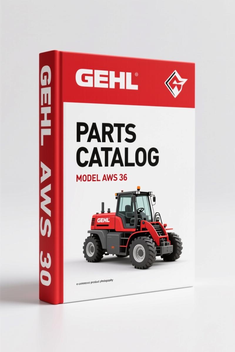 GEHL AWS 36 2008 Parts Catalog – OEM Factory Specs