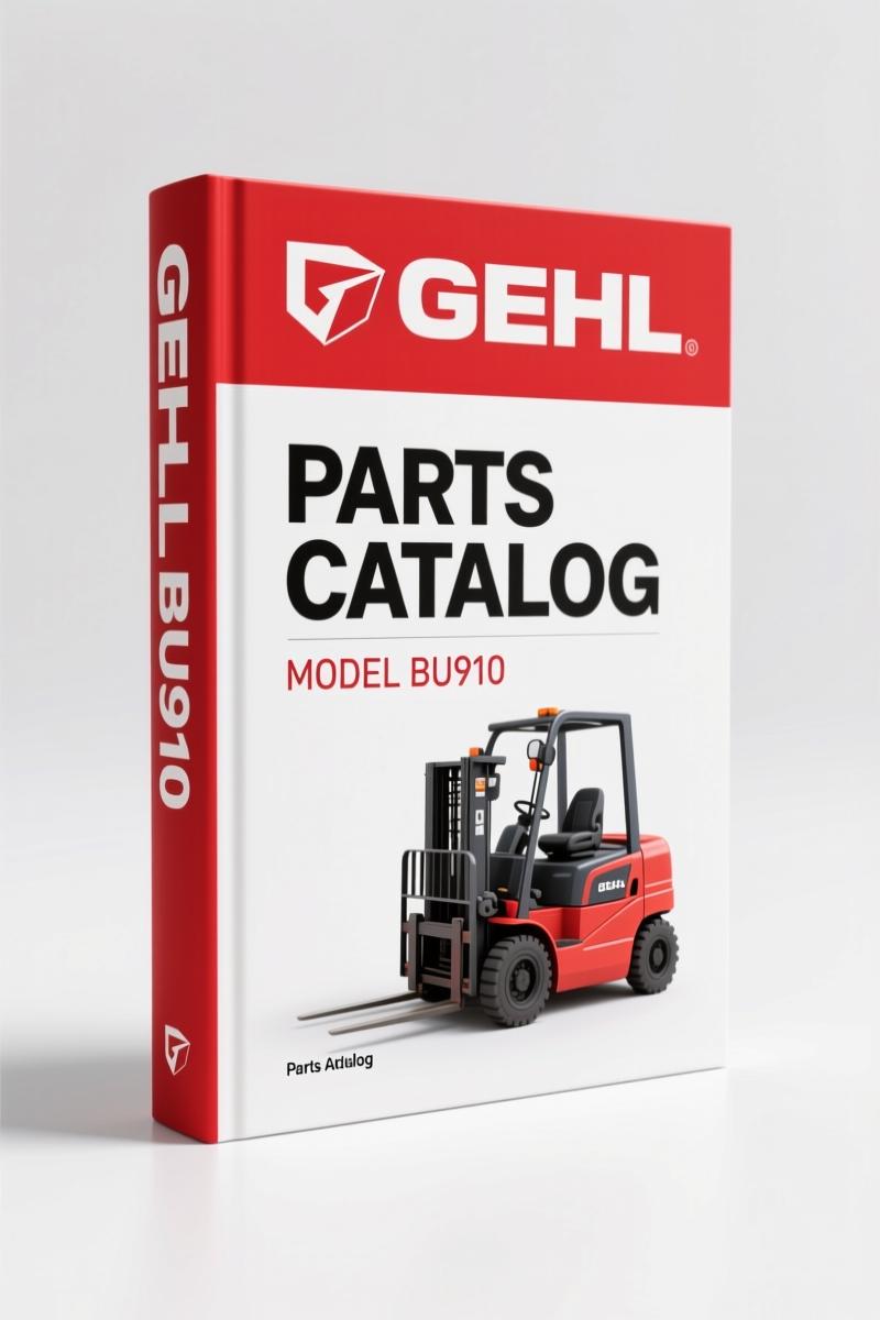 GEHL BU910 Parts Catalog – OEM Factory Documentation