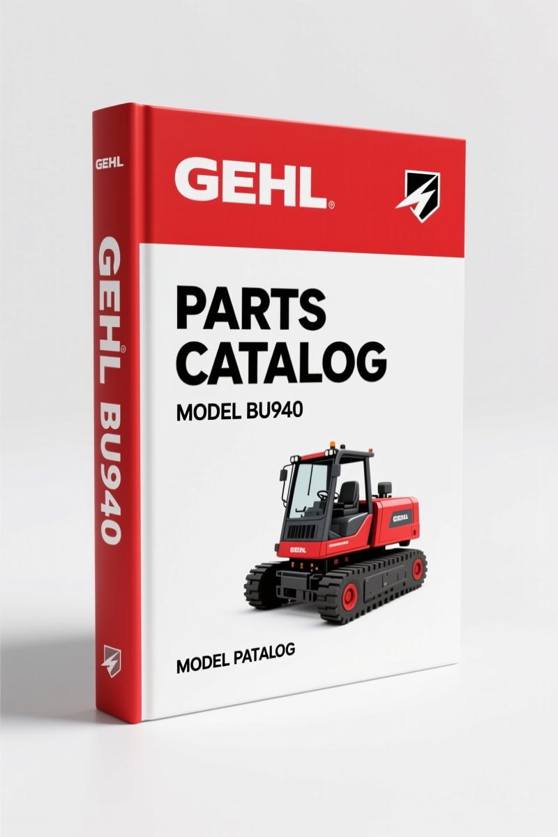 GEHL BU940 Parts Catalog – 40 Pages OEM Parts Breakdown