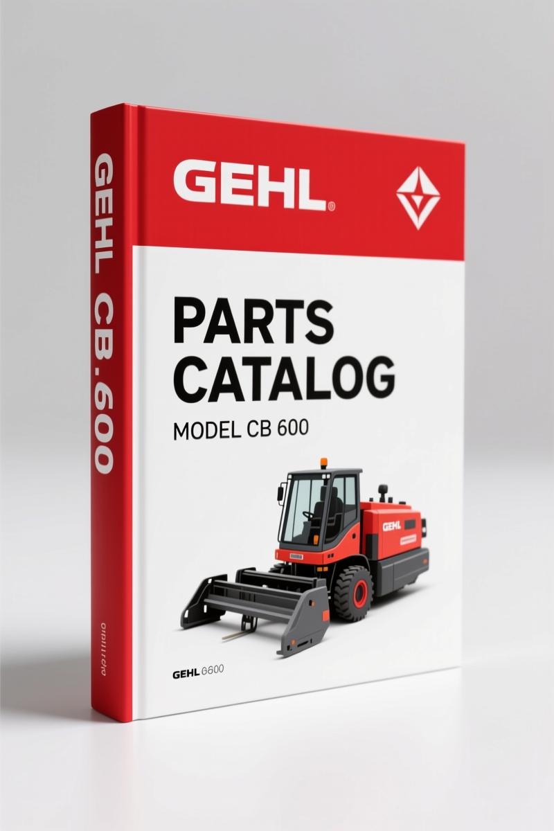 GEHL CB 600 Parts Catalog – 20 Pages | OEM Factory Parts Diagrams
