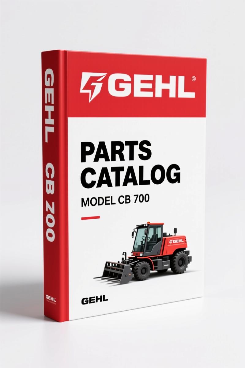 GEHL CB 700 Parts Catalog – 36 Pages of Factory Part Numbers