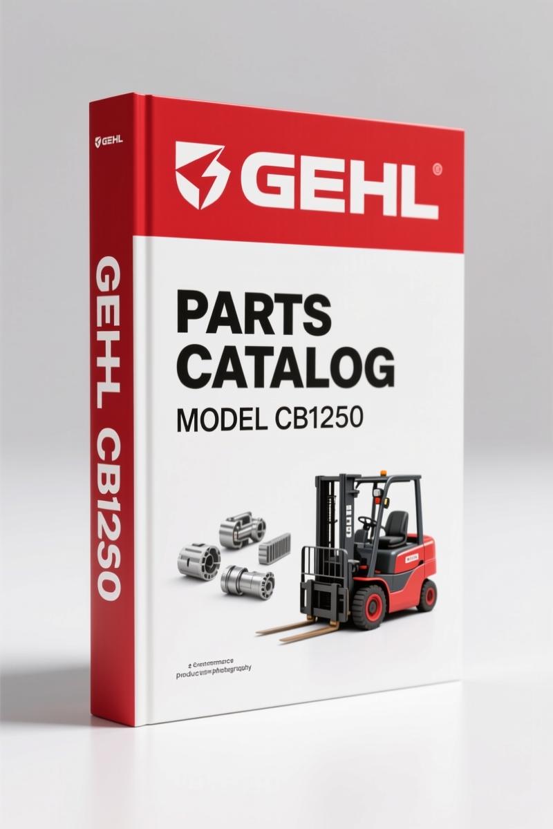 GEHL CB1250 Parts Catalog – 52 Pages of OEM Parts Data