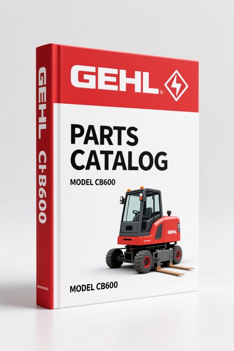 GEHL CB600 Parts Catalog – 68 Pages of Factory Exploded Views