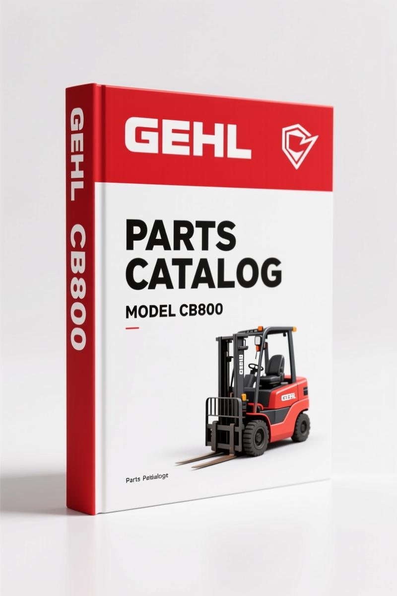 GEHL CB800 Parts Catalog – 64 Pages – OEM Component Diagrams