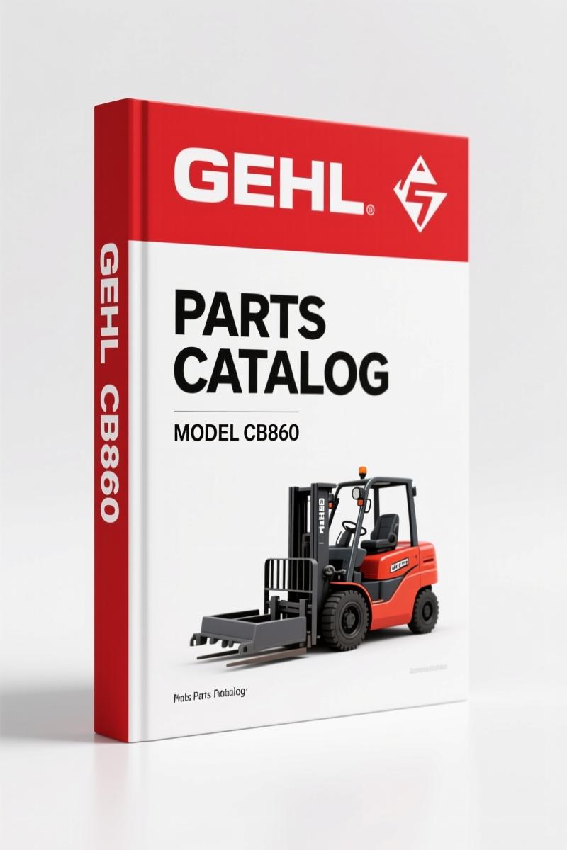 GEHL CB860 Parts Catalog – 66 Pages OEM Parts IDs