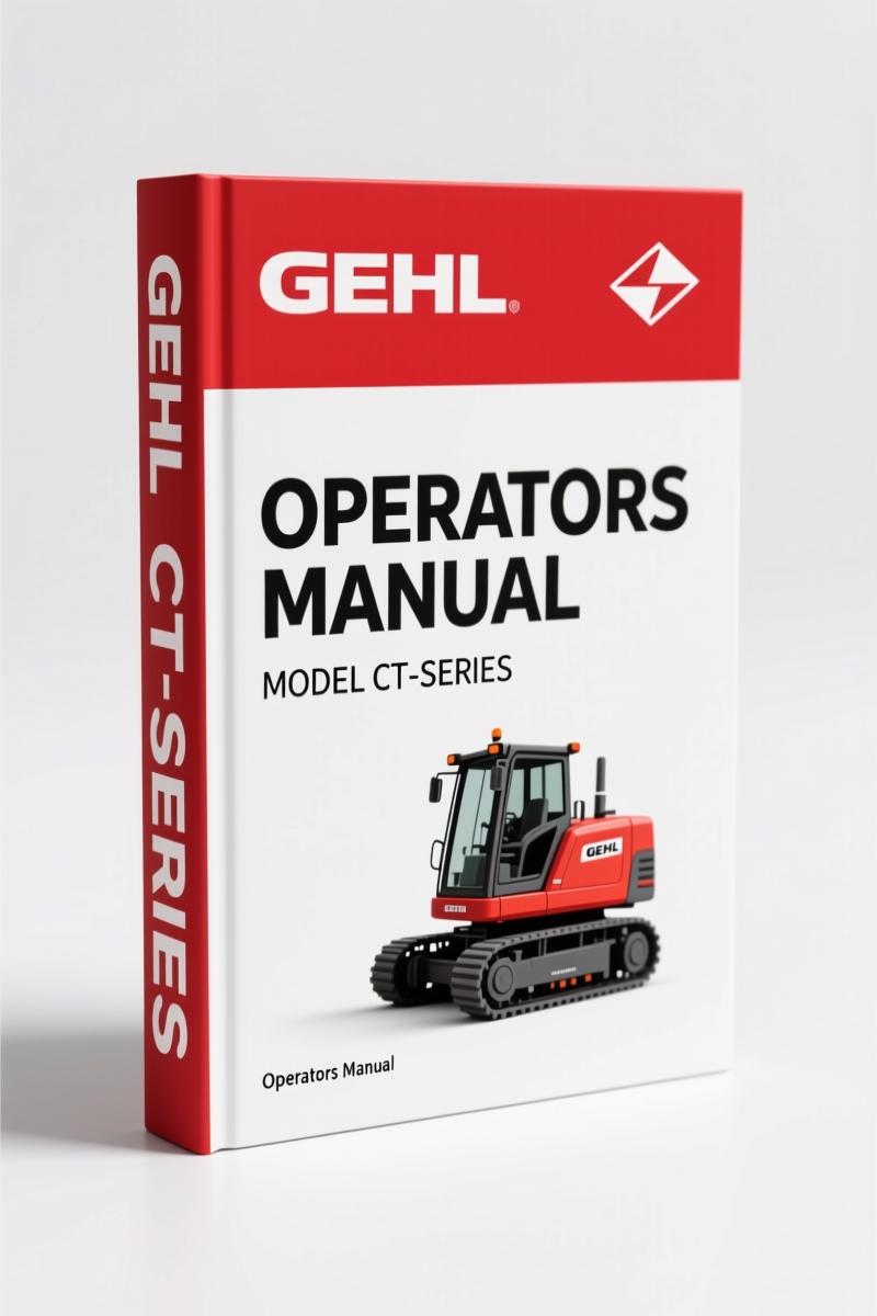 GEHL CT-Series 2007 Operators Manual – Factory Specs & Parts Lists