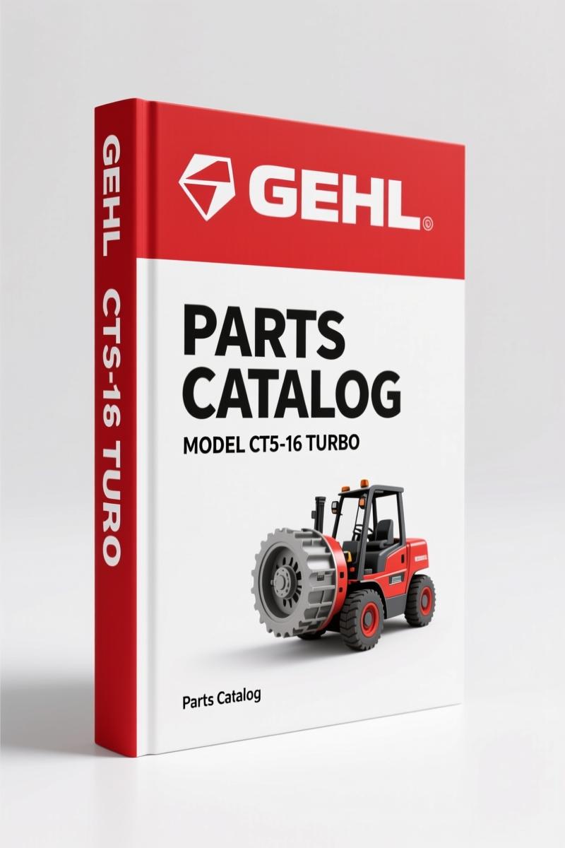 GEHL CT5-16, CT5-16 Turbo 2005 Parts Catalog – Factory Specs for Engine & Transmission