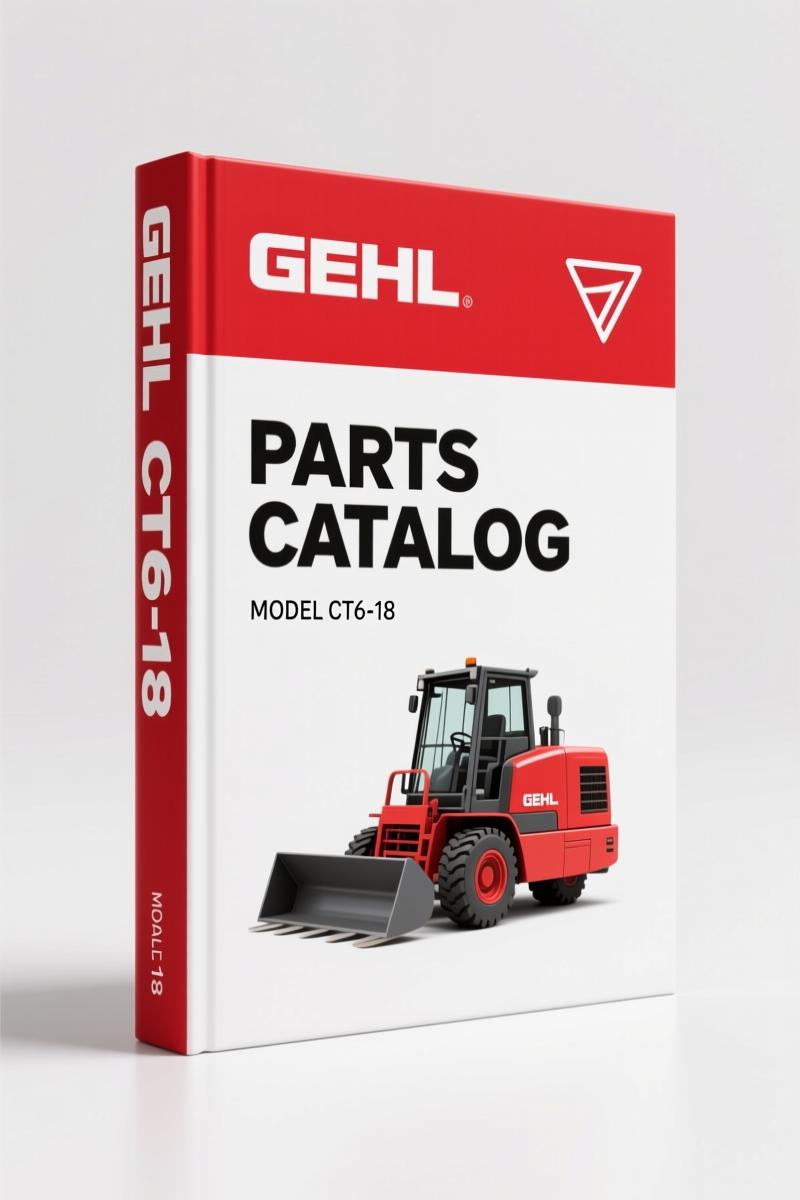 GEHL CT6-18 2009 Parts Catalog – 244 Pages Factory Specs