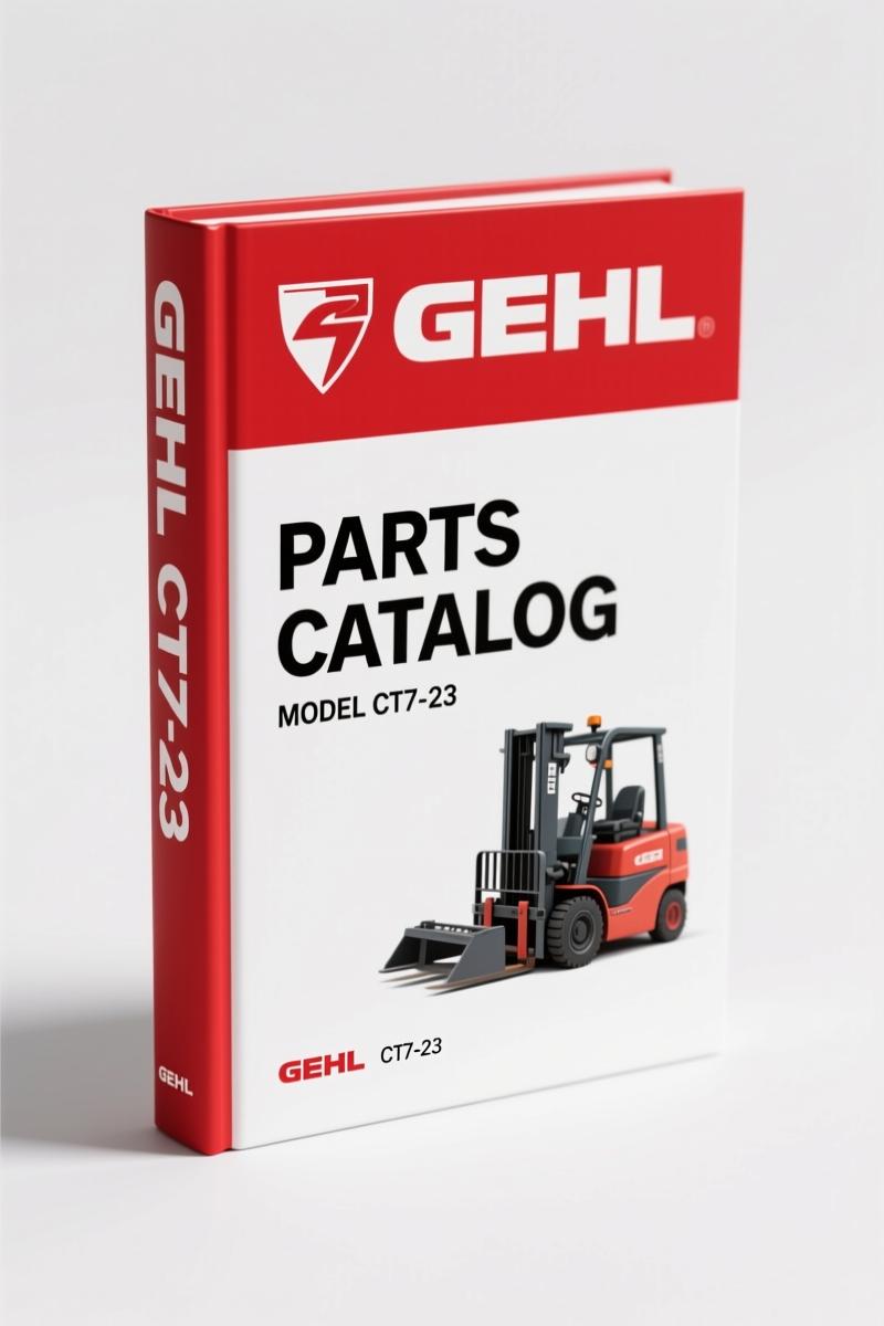 GEHL CT7-23 2009 Parts Catalog – 234 Pages OEM Specs