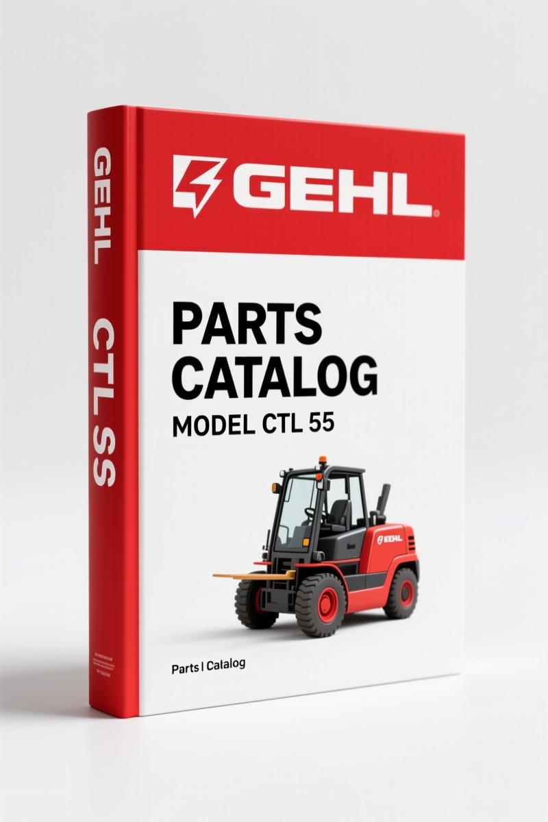 GEHL CTL 55 2009 Parts Catalog – OEM Factory Specs | 142 Pages