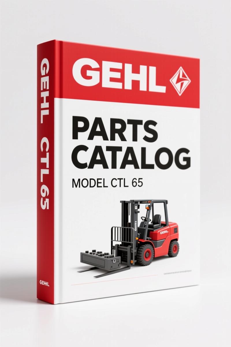 GEHL CTL 65 2009 Parts Catalog – OEM Factory Specs & Torque Data