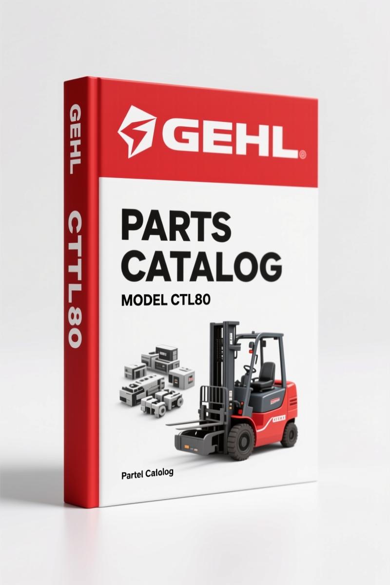GEHL CTL60, CTL70, CTL80 2007 Parts Catalog – 386 Pages OEM Specs