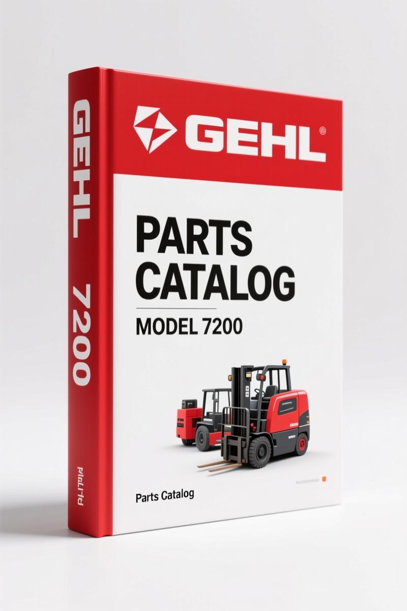 GEHL 7200, FC7200 Parts Catalog – OEM Factory Specs for 30 Pages