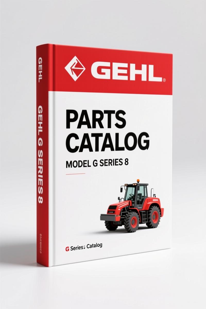 GEHL G Series 8 Parts Catalog – 16 Pages of Factory Part Specs