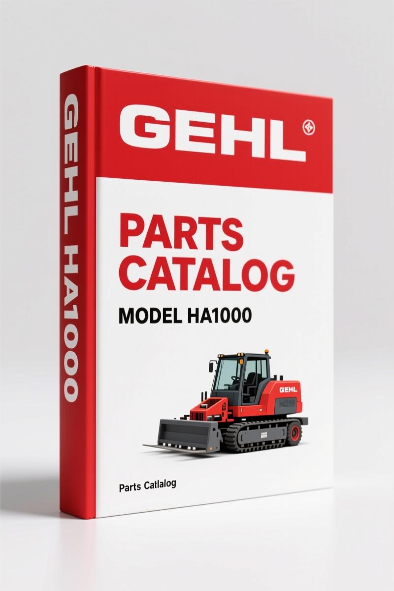 GEHL HA1000 Parts Catalog – OEM Parts Reference for Hay Attachment