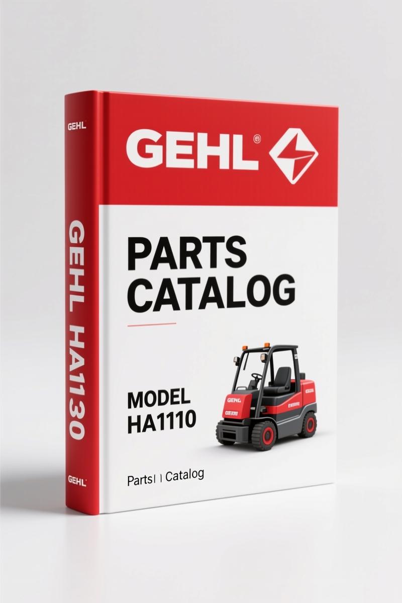 GEHL HA1110 Parts Catalog – OEM Factory Specs for Hay Attachment