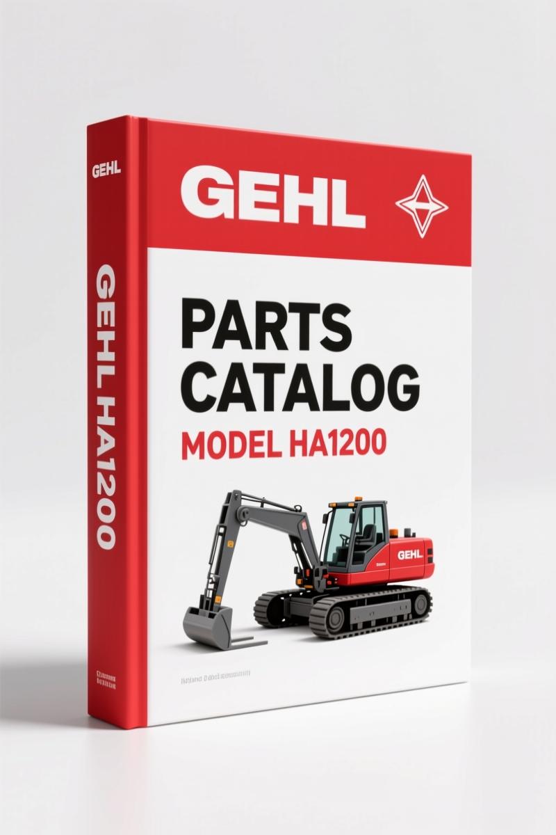 GEHL HA1200 Parts Catalog – 24-Page Official OEM Parts Breakdown