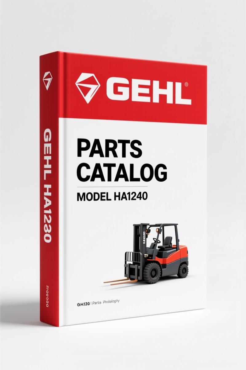 GEHL HA1240 Parts Catalog – 28-Page OEM Factory Specs