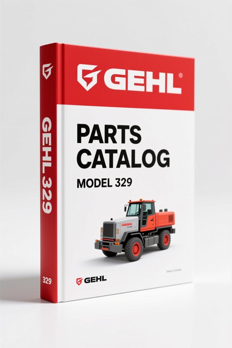 GEHL 329, HD329 Parts Catalog – 34 Pages of OEM Exploded Views & Part Numbers