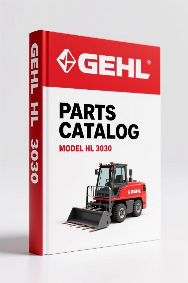 GEHL HL 3030 Parts Catalog – 56 Pages of OEM Factory Specs