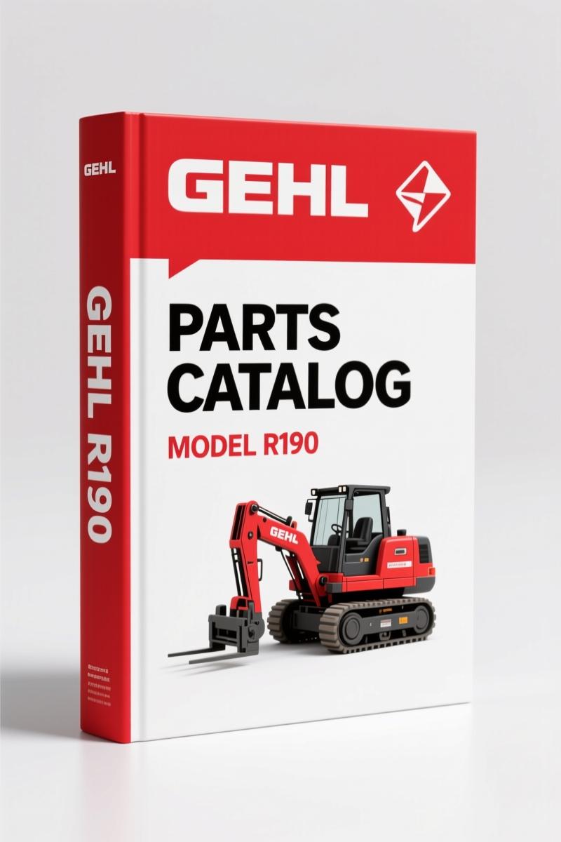 GEHL R190 2014 Parts Catalog – Factory Parts Identification