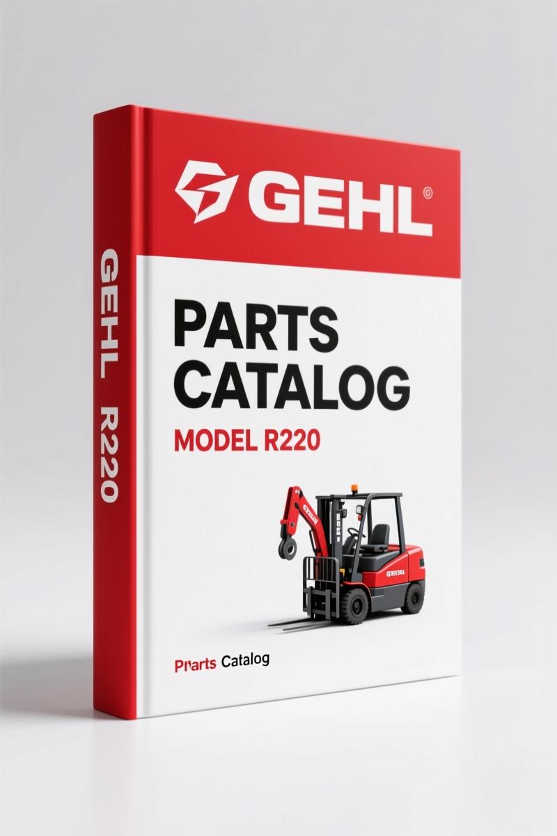 GEHL R220 2014 Parts Catalog – OEM Factory Specs | 262 Pages